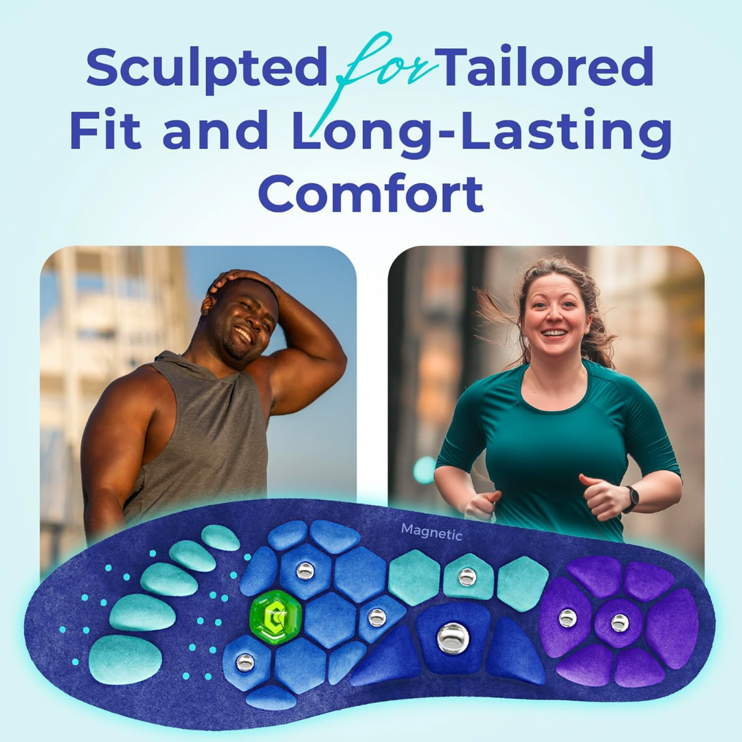 Therapeutic Insoles with Magnetic Technology